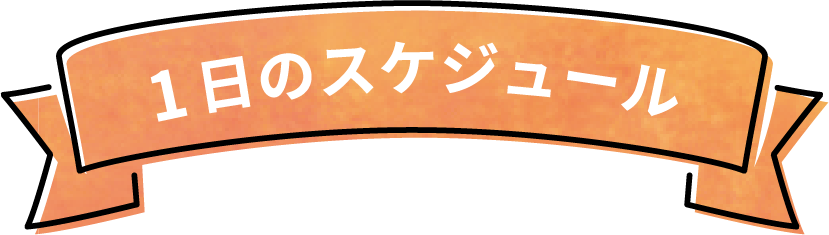 1日のスケジュール